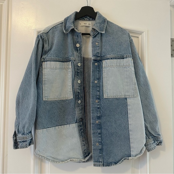 Mango Blue Denim Jacket - Picture 6 of 11
